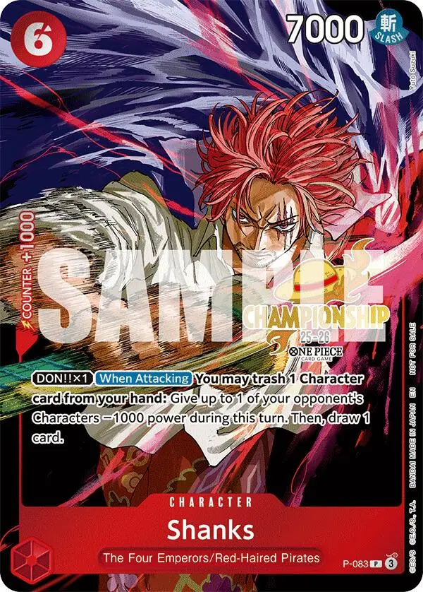 Shanks (Cs 25-26 Event Pack) [One Piece Promotion Cards] 1
