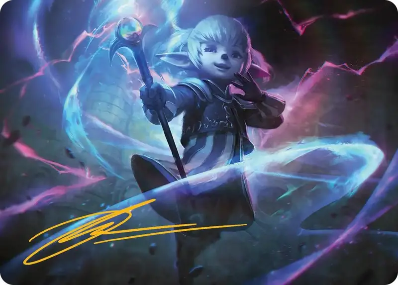 Shantotto, Tactician Magician Art Card (Gold-Stamped Signature) [Final Fantasy Art Series] 1