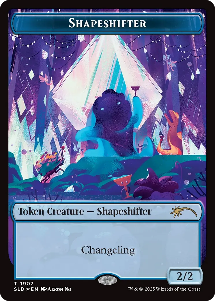 Shapeshifter Token (1907) (Double Rainbow Foil) [Secret Lair Drop Series] 1