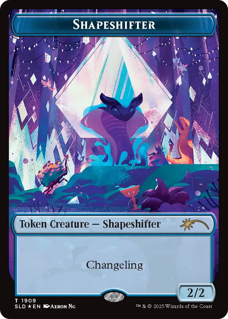 Shapeshifter Token (1909) (Double Rainbow Foil) [Secret Lair Drop Series] 1