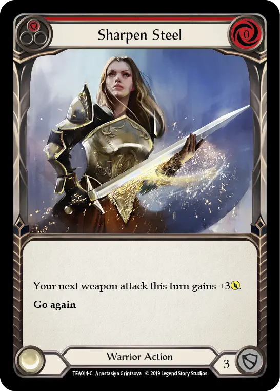 Sharpen Steel (Red) [Tea014-C] Normal 1
