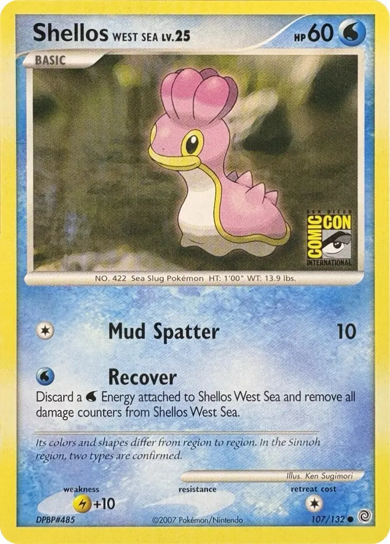 Shellos West Sea (107/132) (Sdcc 2007) [Miscellaneous Cards] 1