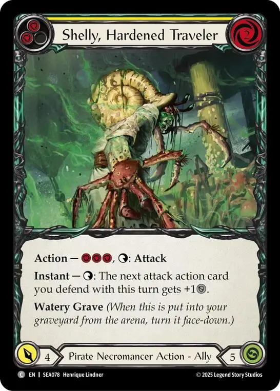 Shelly, Hardened Traveler [Sea078] (High Seas) 1