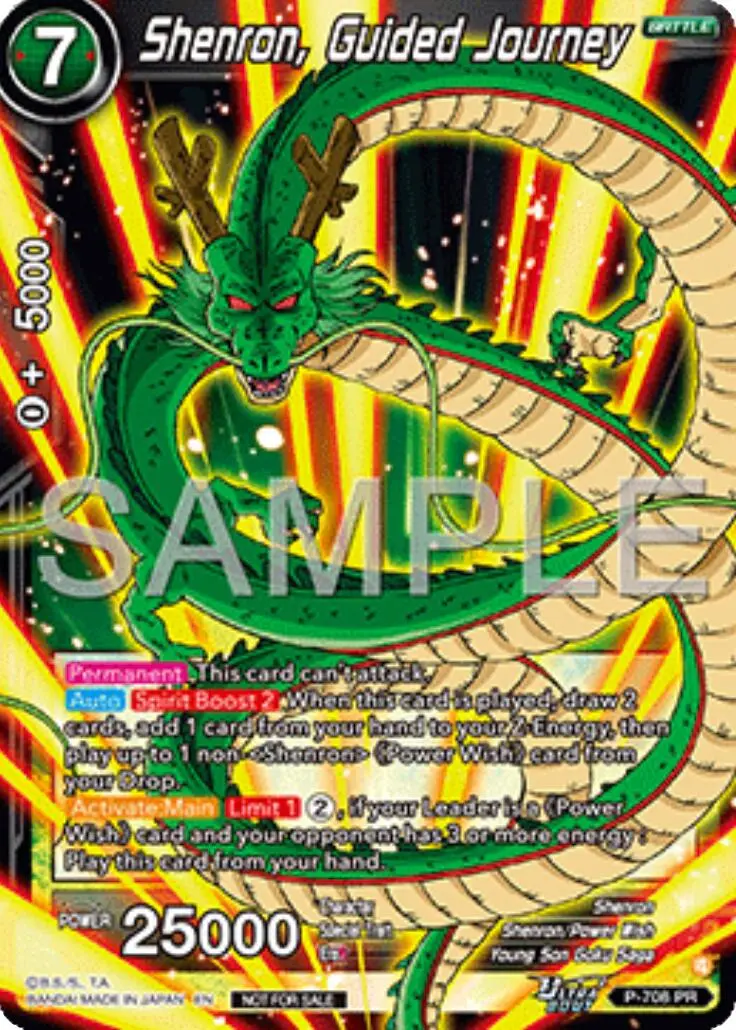 Shenron, Guided Journey (Ultra-Bout Series Tournament Pack Vol.13) (P-708) [Tournament Promotion Cards] 1