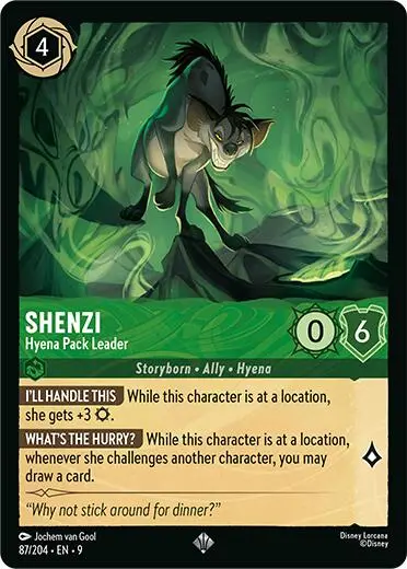 Shenzi - Hyena Pack Leader (87/204) [Fabled] 1