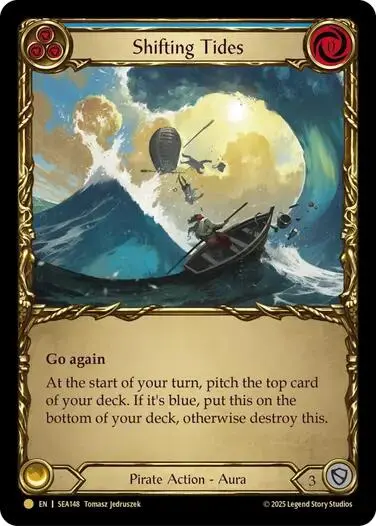 Shifting Tides (Treasure) [Sea148] (High Seas)  Cold Foil 1