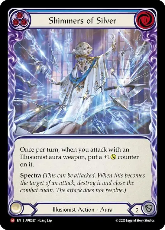 Shimmers Of Silver [Apr027] (Armory Deck: Legends Prism) 1