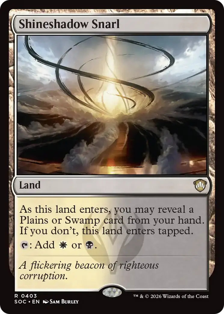 Shineshadow Snarl [Secrets Of Strixhaven Commander] 1