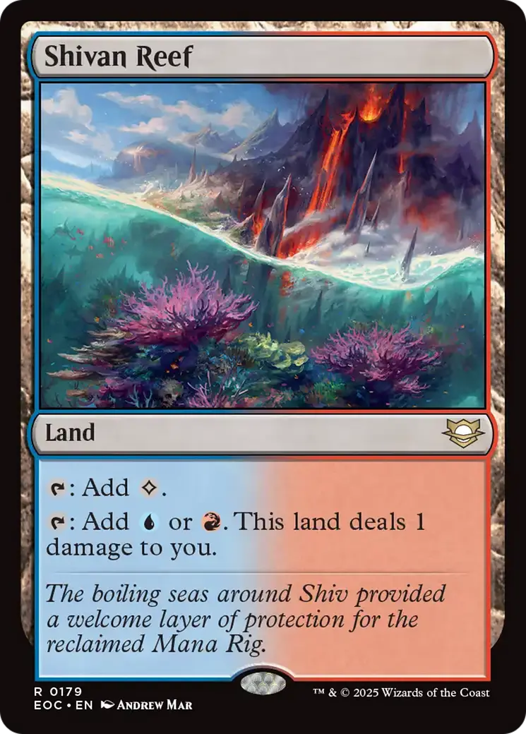 Shivan Reef [Edge Of Eternities Commander] 1