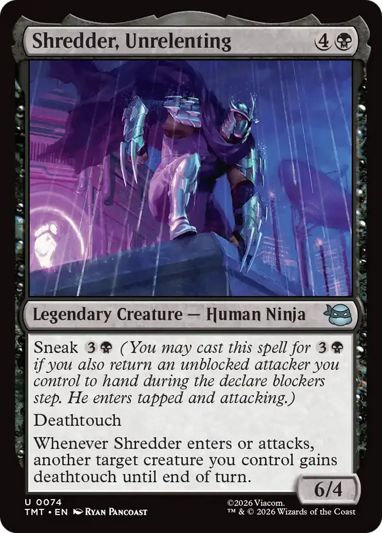 Shredder, Unrelenting [Teenage Mutant Ninja Turtles] 1