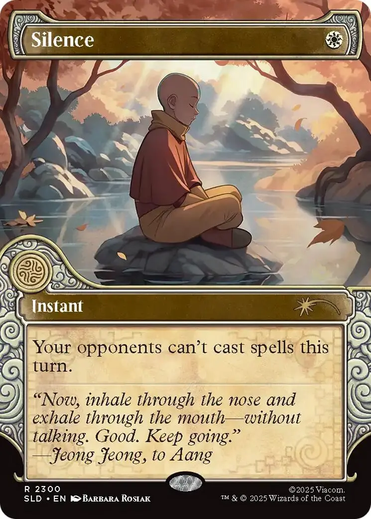 Silence (2300) [Secret Lair Drop Series] 1