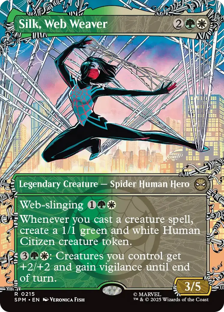 Silk, Web Weaver (Borderless) [Marvel's Spider-Man] 1