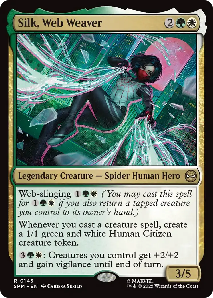 Silk, Web Weaver [Marvel's Spider-Man] 1