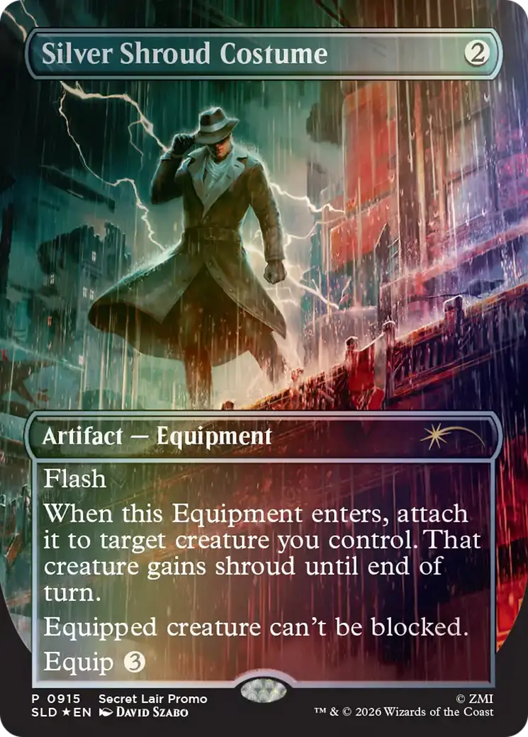 Silver Shroud Costume [Secret Lair Drop Series] 1