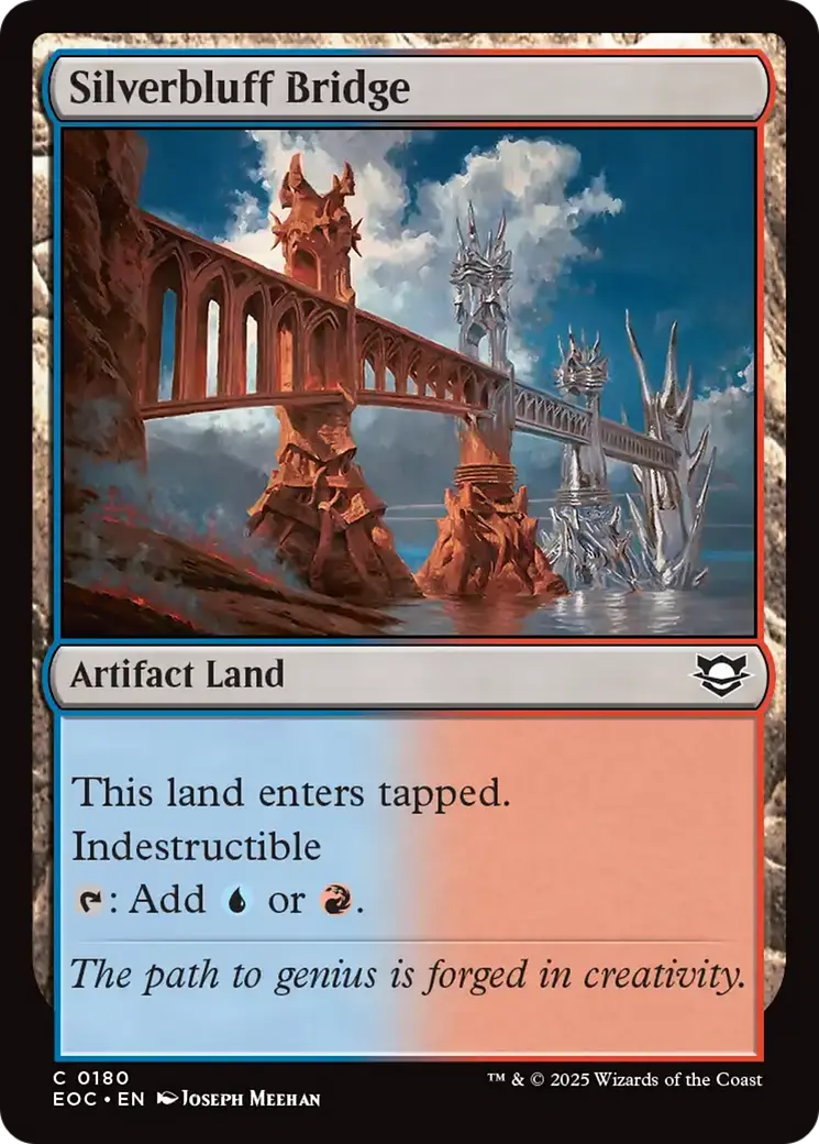 Silverbluff Bridge [Edge Of Eternities Commander] 1