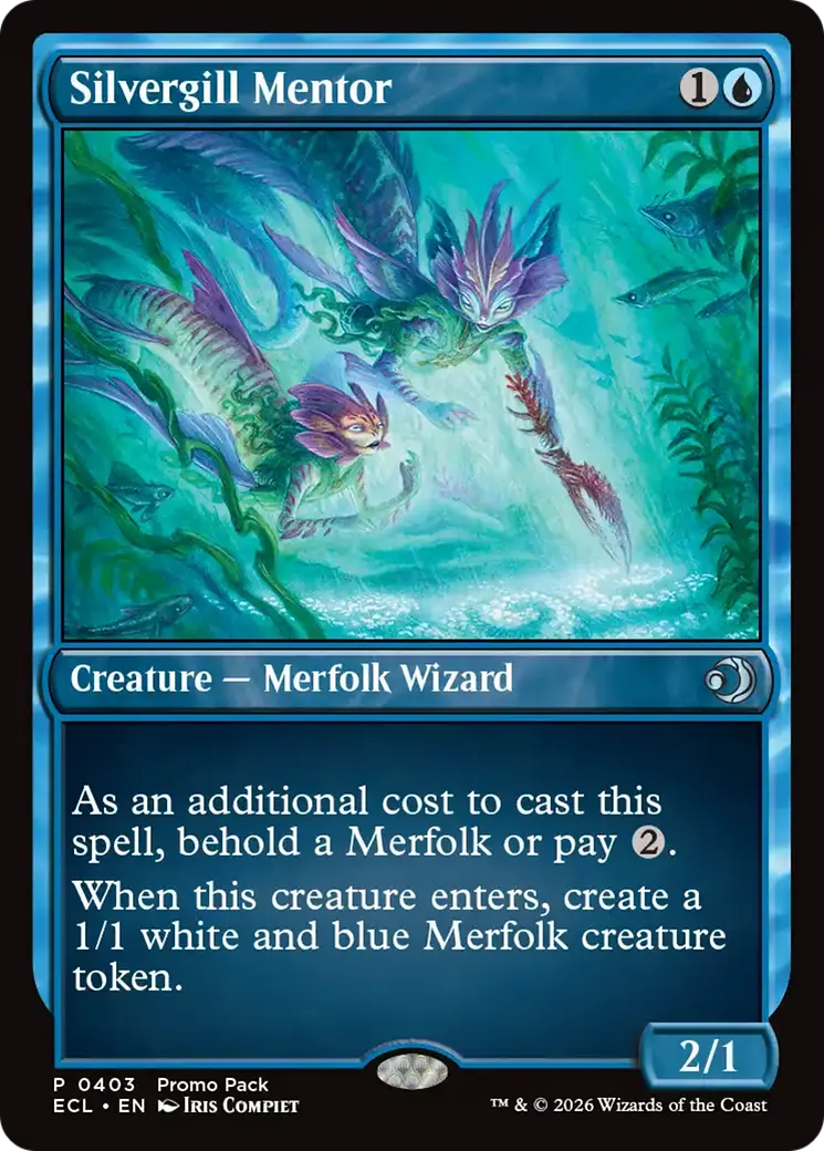 Silvergill Mentor [Lorwyn Eclipsed] 1