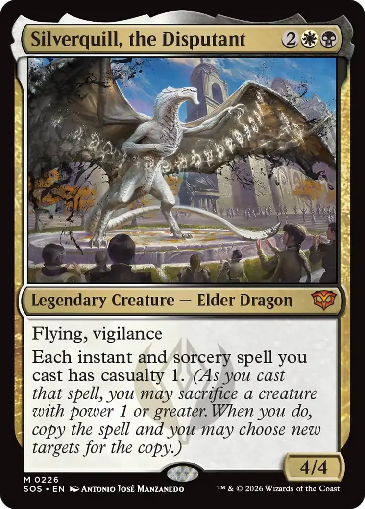 Silverquill, The Disputant [Secrets Of Strixhaven] 1