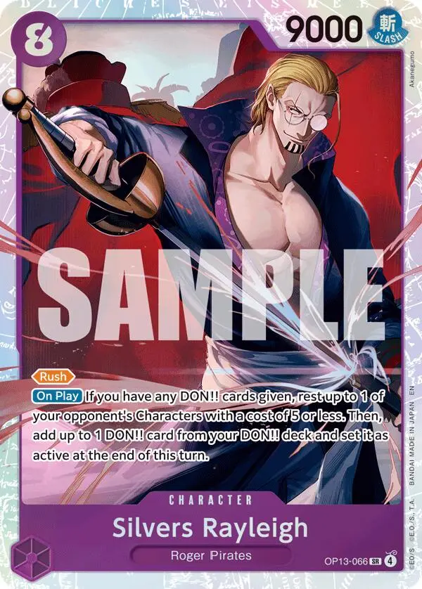 Silvers Rayleigh [Carrying On His Will] 1