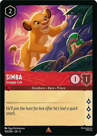 Simba - Scrappy Cub (105/204) [Fabled] 1