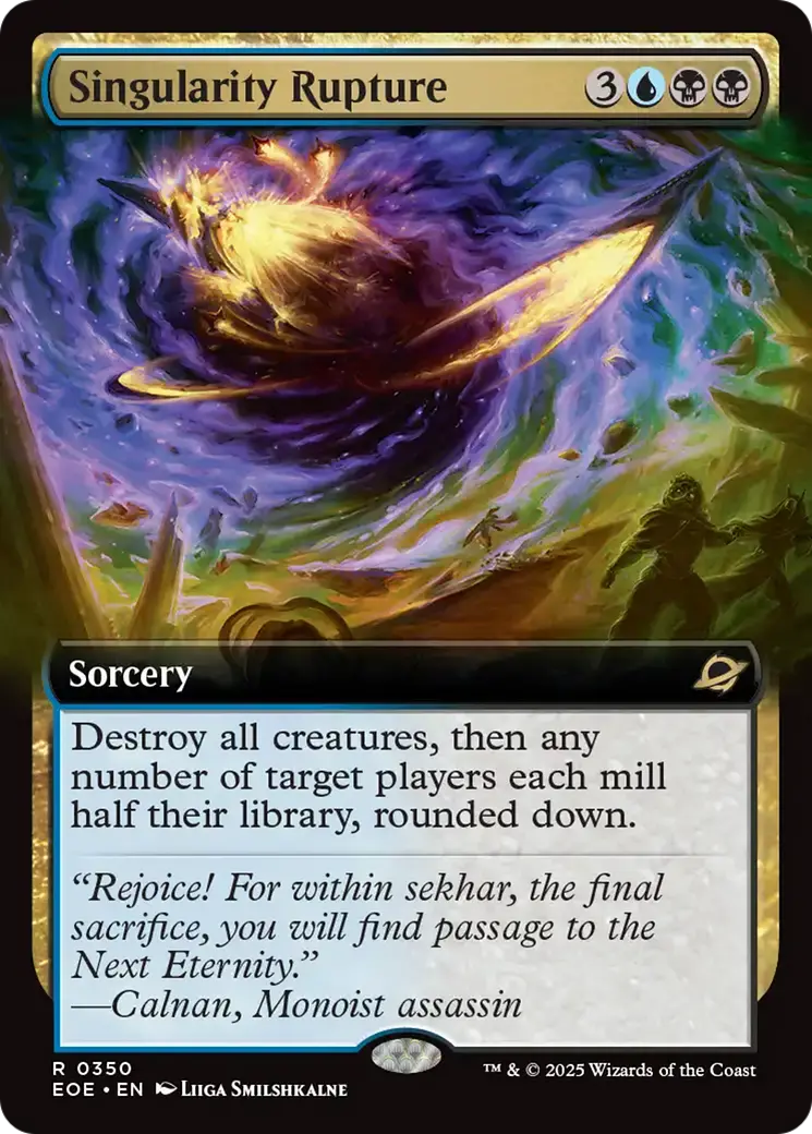Singularity Rupture (Extended Art) [Edge Of Eternities] 1