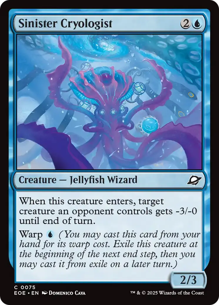 Sinister Cryologist [Edge Of Eternities] 1