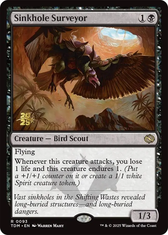 Sinkhole Surveyor [Tarkir: Dragonstorm Prerelease Promos] 1