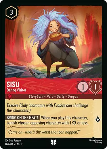 Sisu - Daring Visitor (119/204) [Fabled] 1