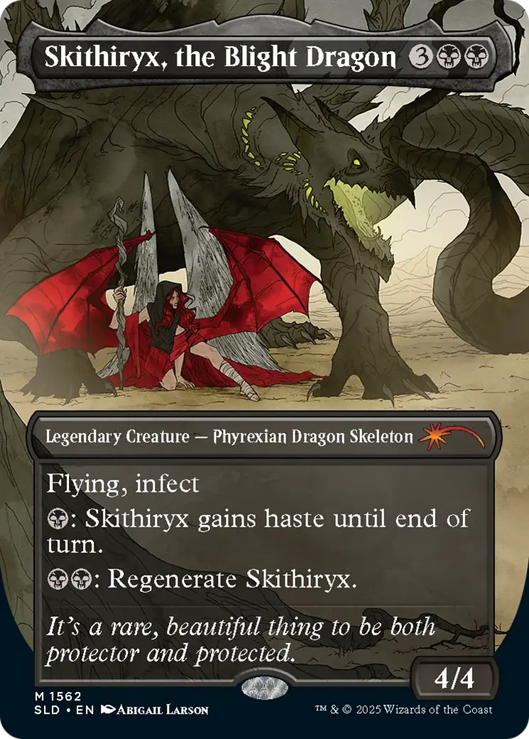 Skithiryx, The Blight Dragon (Rainbow Foil) [Secret Lair Drop Series] 1
