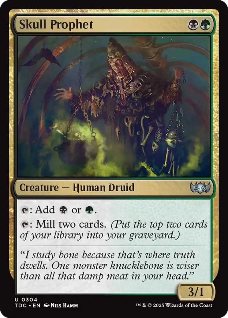 Skull Prophet [Tarkir: Dragonstorm Commander] 1