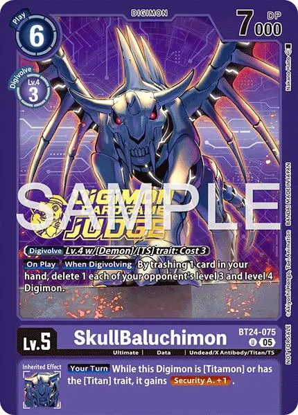Skullbaluchimon [Bt24-075] (Judge Pack 9) [Time Stranger] 1