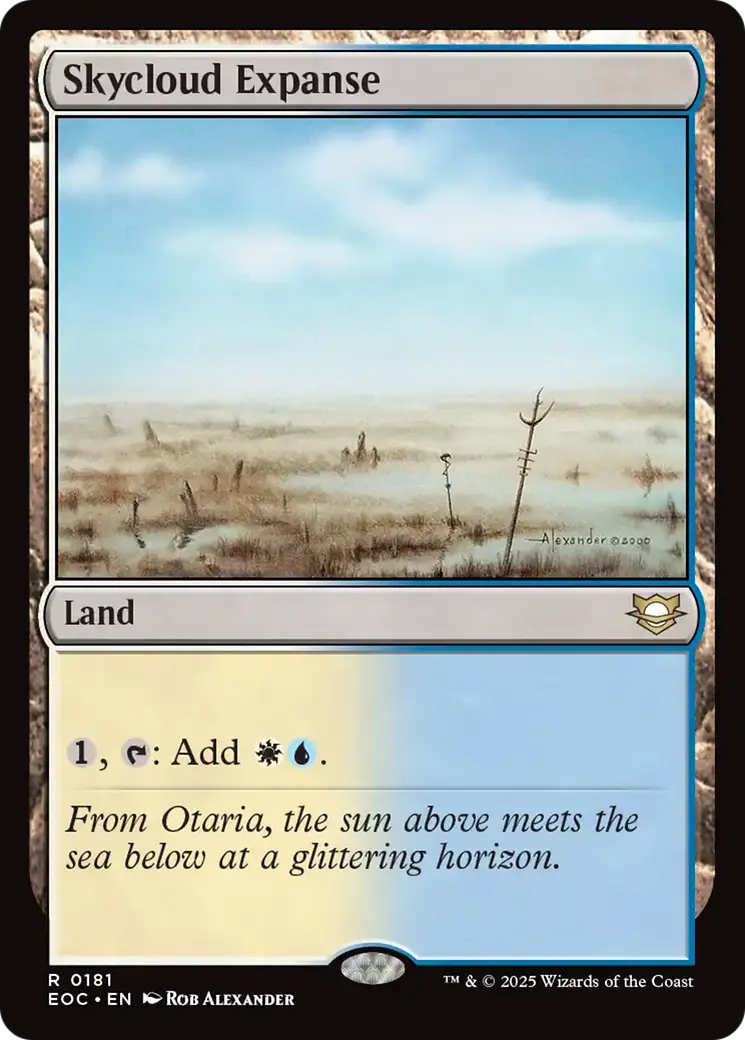 Skycloud Expanse [Edge Of Eternities Commander] 1