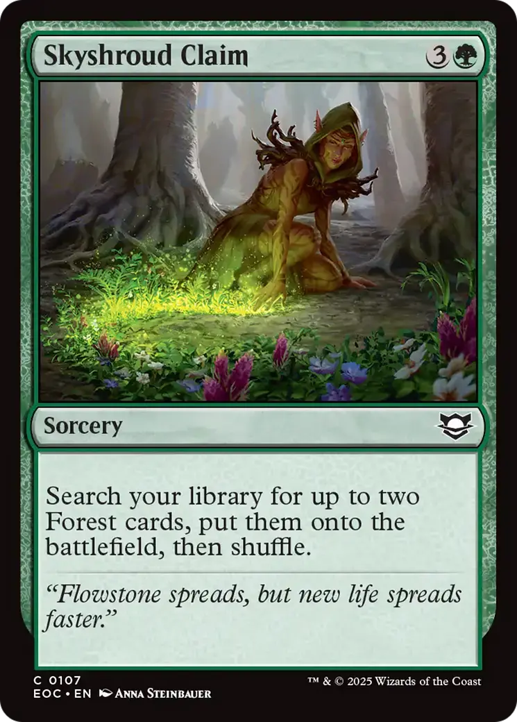 Skyshroud Claim [Edge Of Eternities Commander] 1