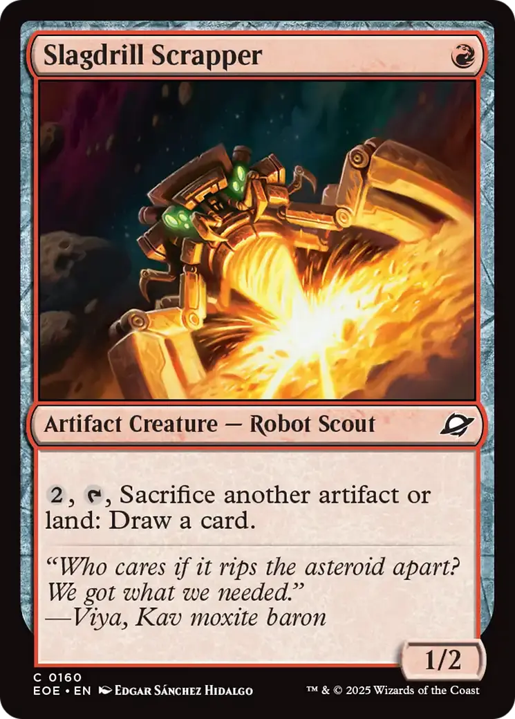 Slagdrill Scrapper [Edge Of Eternities] 1