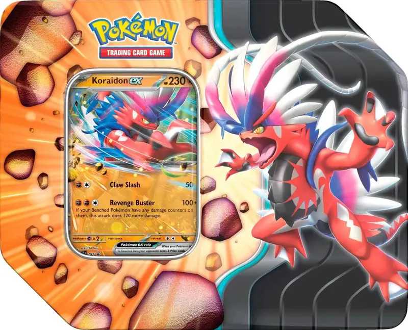 Slashing Legends Tin (Koraidon Ex) 1