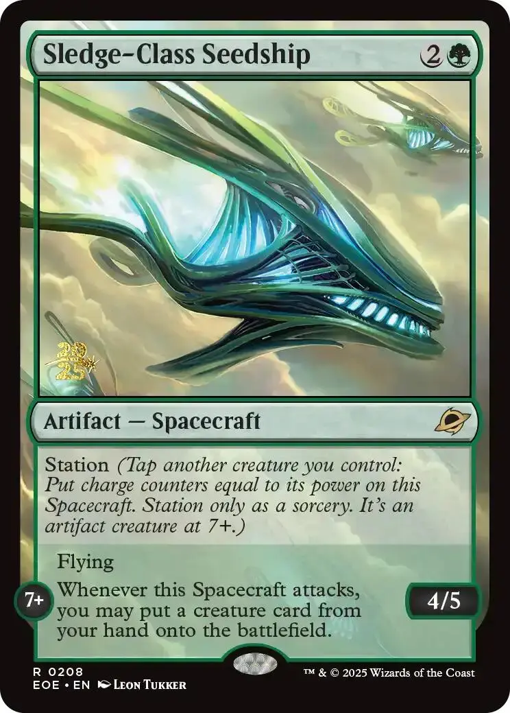 Sledge-Class Seedship [Edge Of Eternities Prerelease Promos] 1