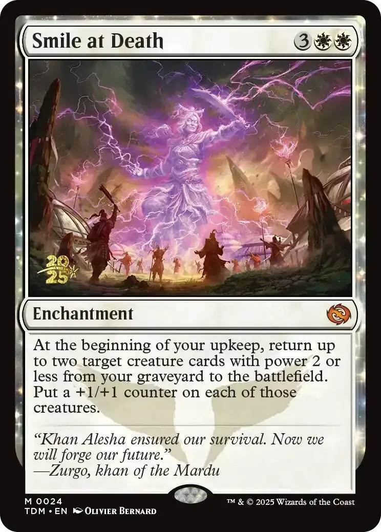 Smile At Death [Tarkir: Dragonstorm Prerelease Cards] 1