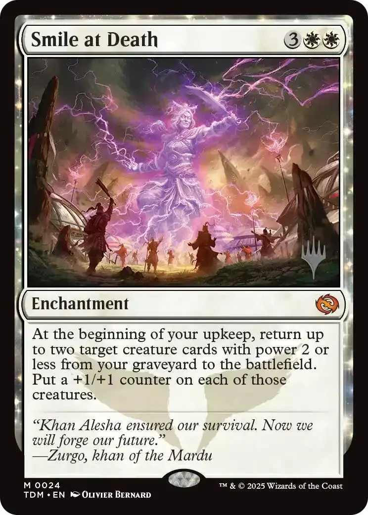Smile At Death [Tarkir: Dragonstorm Promos] 1