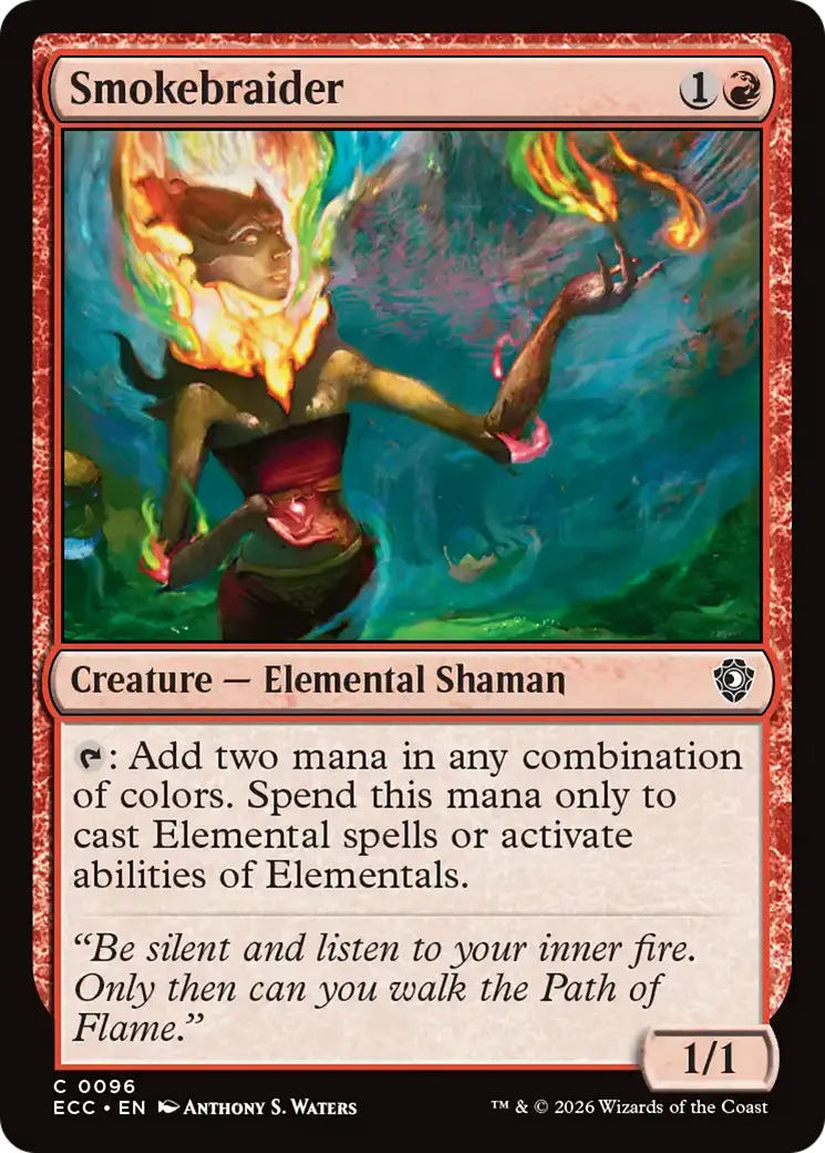 Smokebraider [Lorwyn Eclipsed Commander] 1
