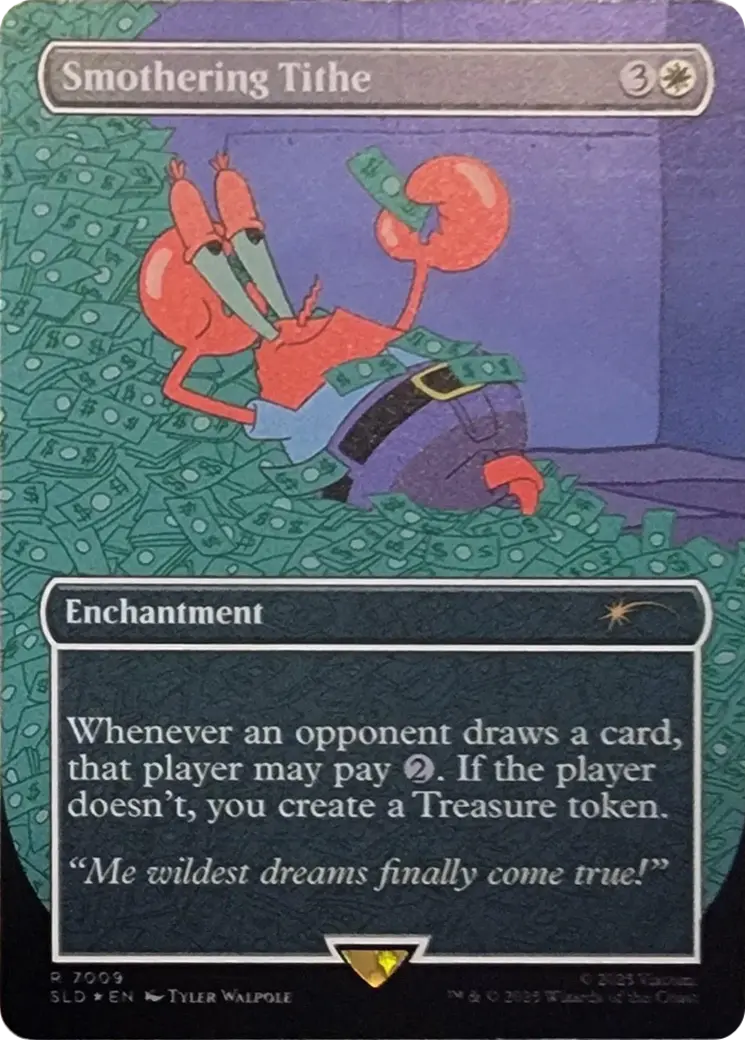 Smothering Tithe (7009) (Rainbow Foil) [Secret Lair Drop Series] 1