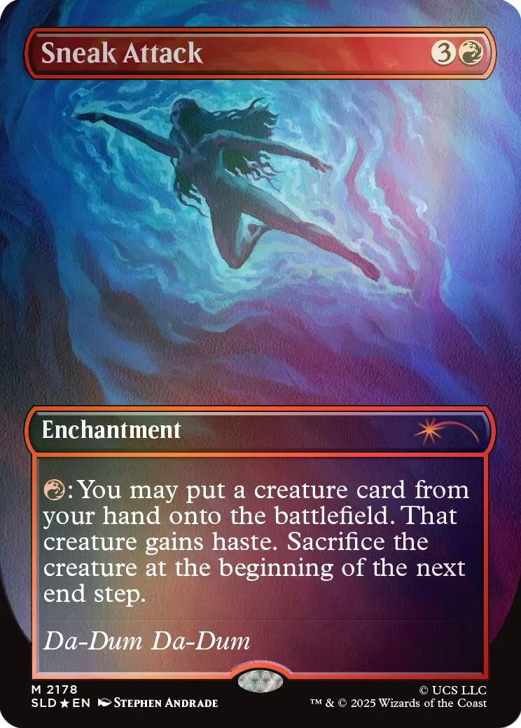Sneak Attack (Rainbow Foil) [Secret Lair Drop Series] 1