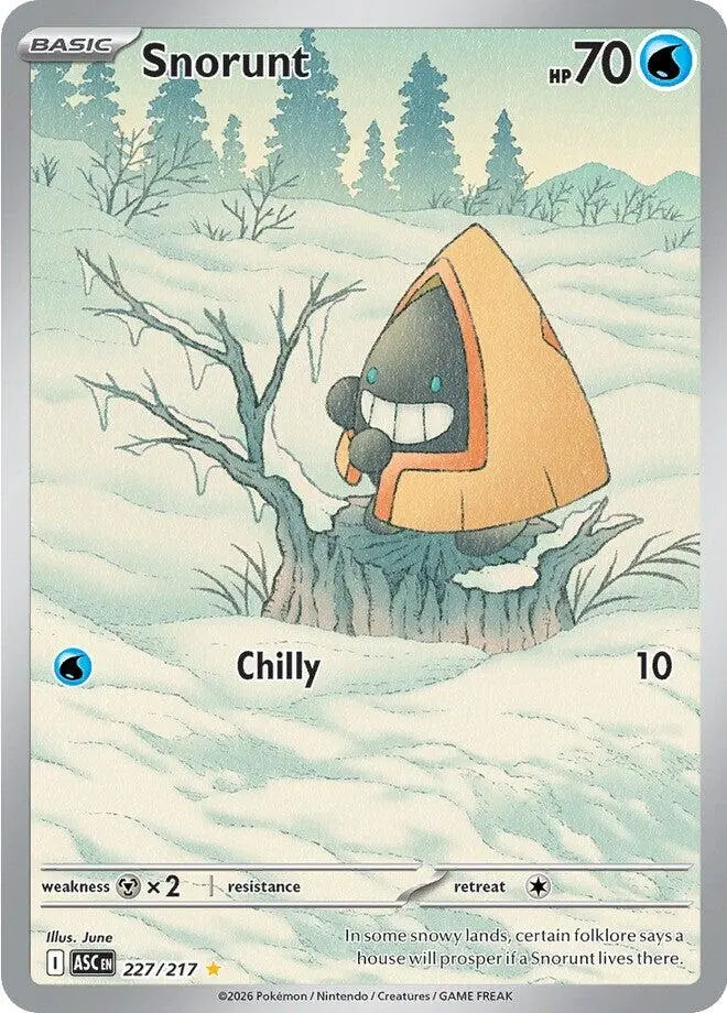 Snorunt (227/217) [Mega Evolution: Ascended Heroes] 1