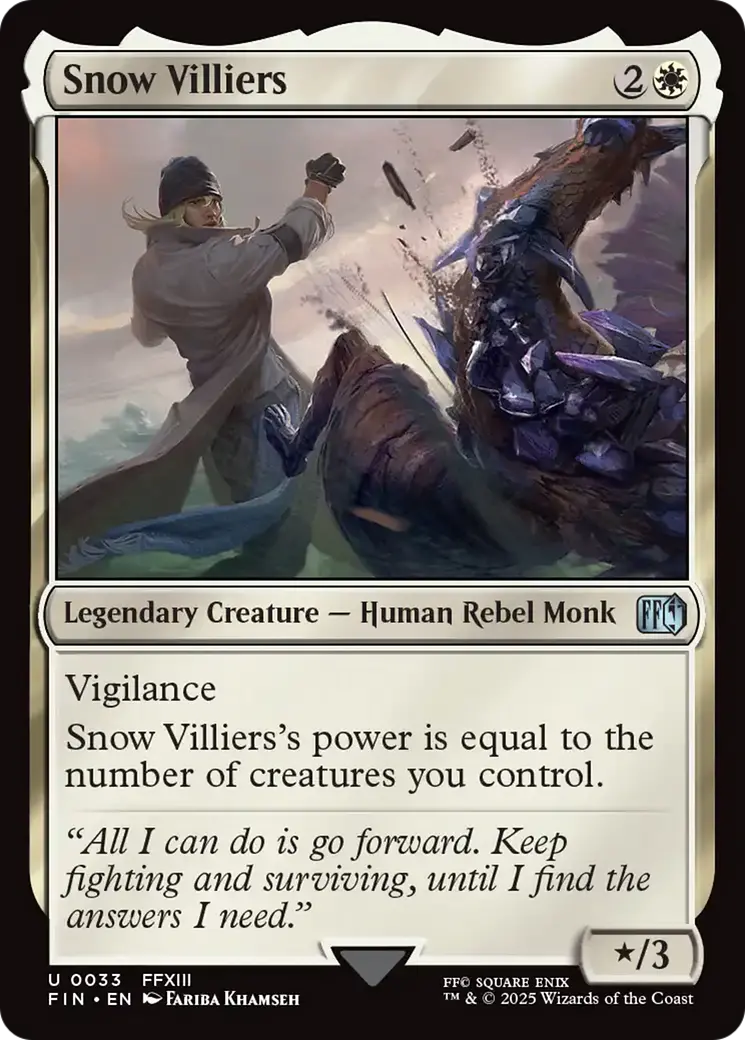 Snow Villiers [Final Fantasy] 1