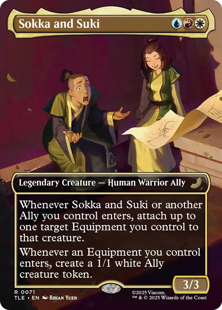 Sokka And Suki (Borderless) [Avatar: The Last Airbender: Eternal-Legal] 1