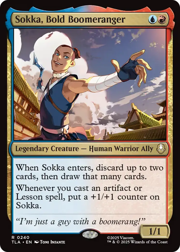 Sokka, Bold Boomeranger [Avatar: The Last Airbender] 1