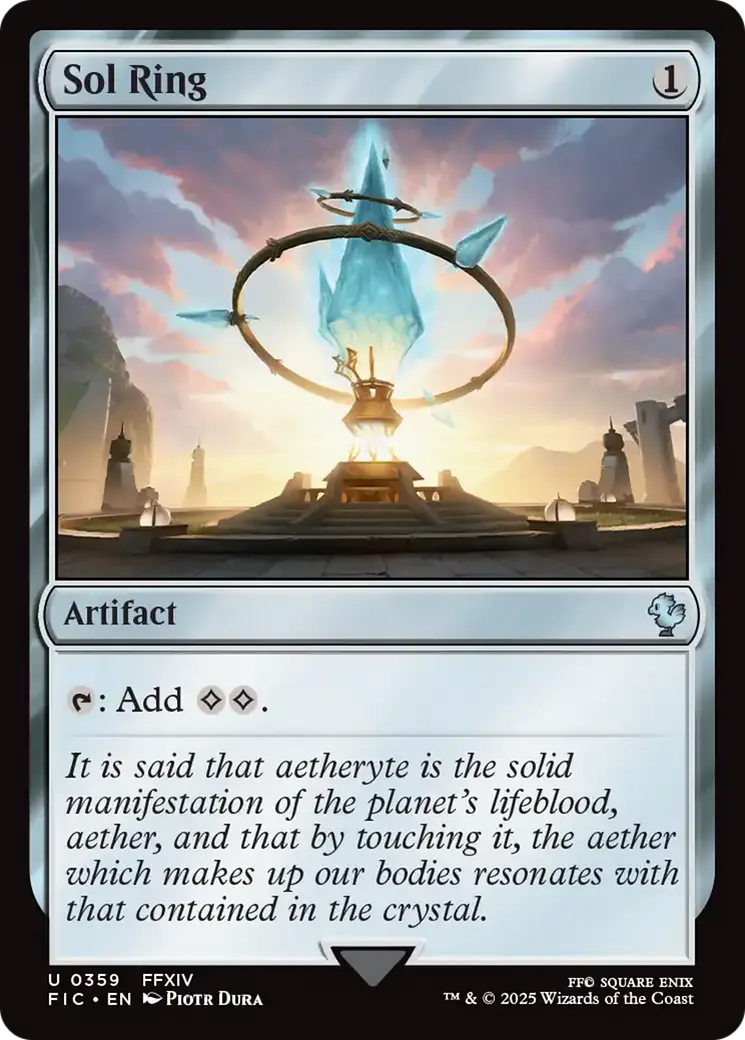 Sol Ring [Final Fantasy Commander] 1