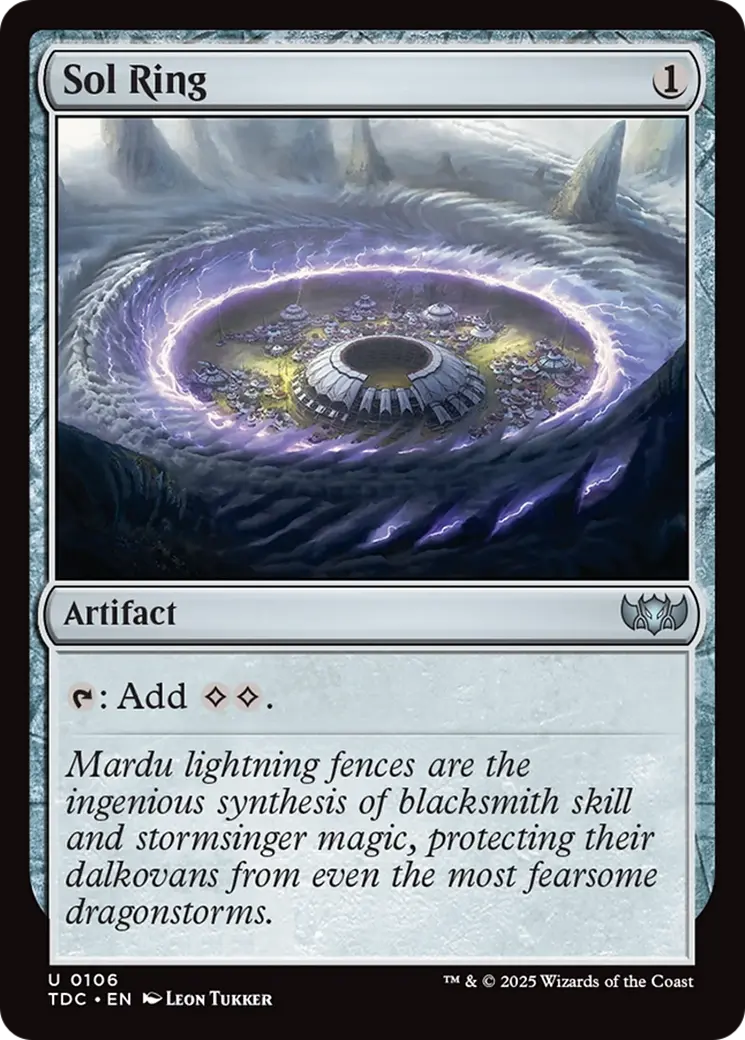 Sol Ring [Tarkir: Dragonstorm Commander] 1