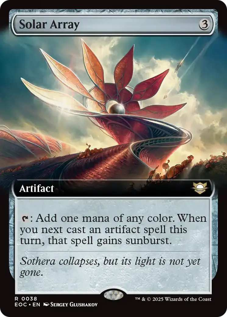 Solar Array (Extended Art) [Edge Of Eternities Commander] 1