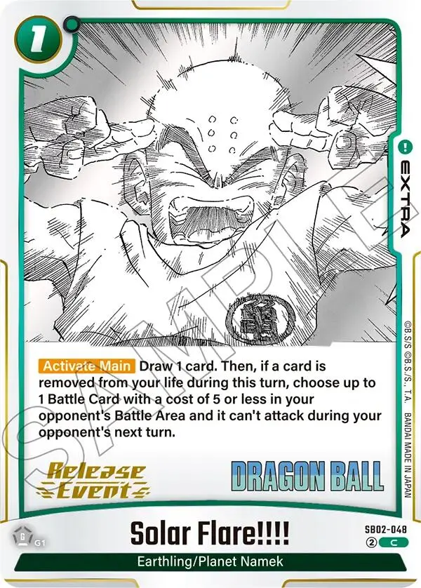 Solar Flare!!!! [Manga Booster 02 Release Event Cards] 1