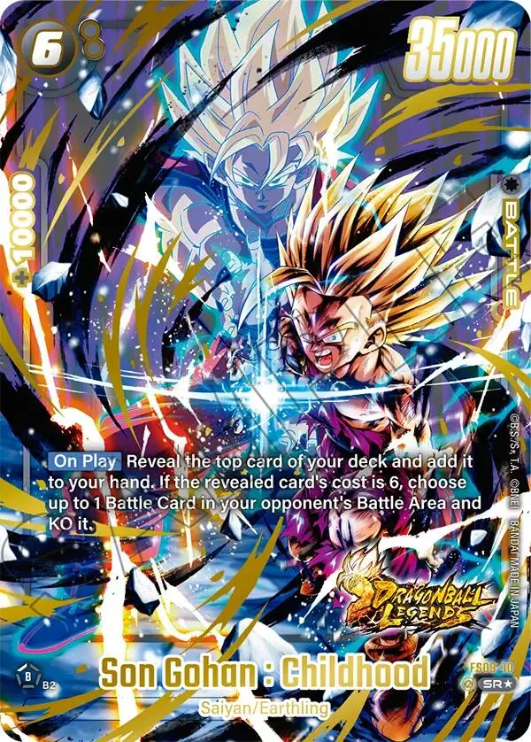 Son Gohan : Childhood (Bonus Pack Alternate Art) [Starter Deck: Shallot] 1