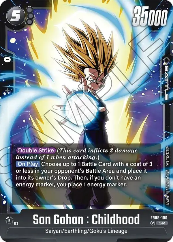 Son Gohan : Childhood (Fb08-106) [Saiyan's Pride] 1